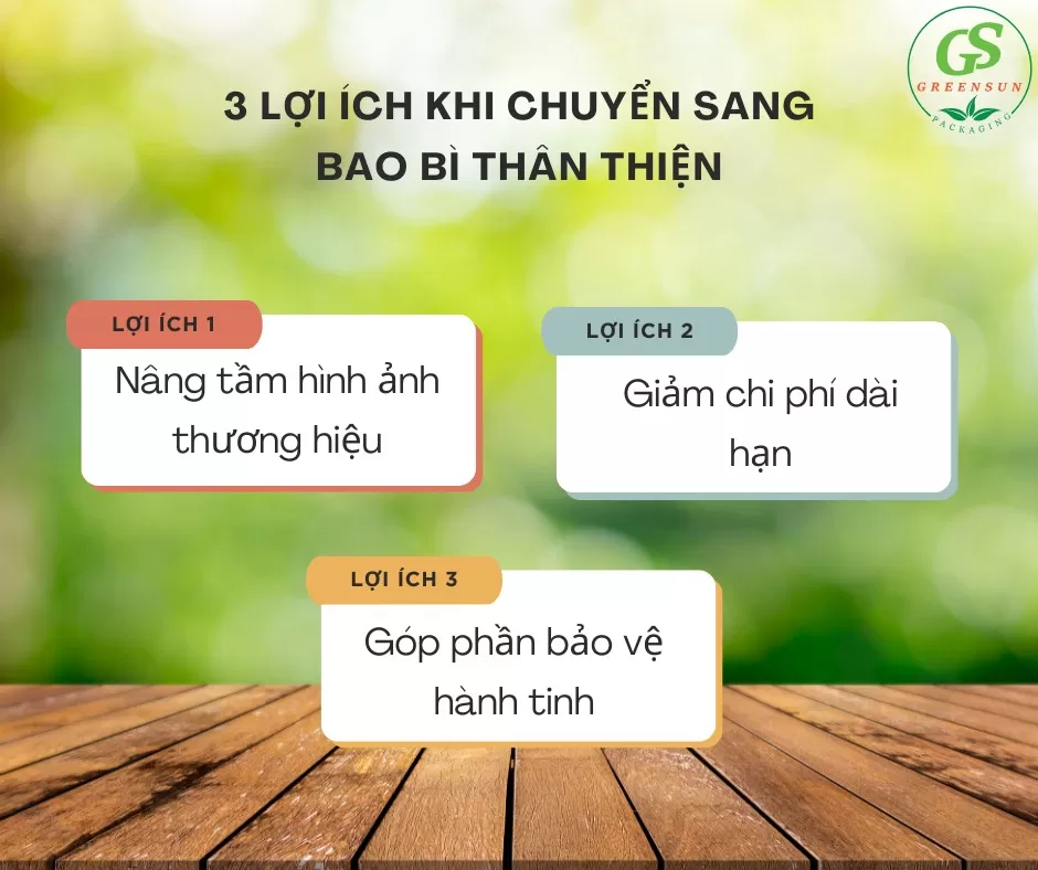 lợi ích của bao bì tinh bột