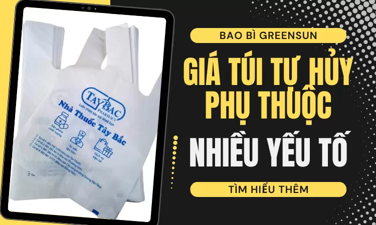 t&uacute;i tự hủy từ nhựa sinh học