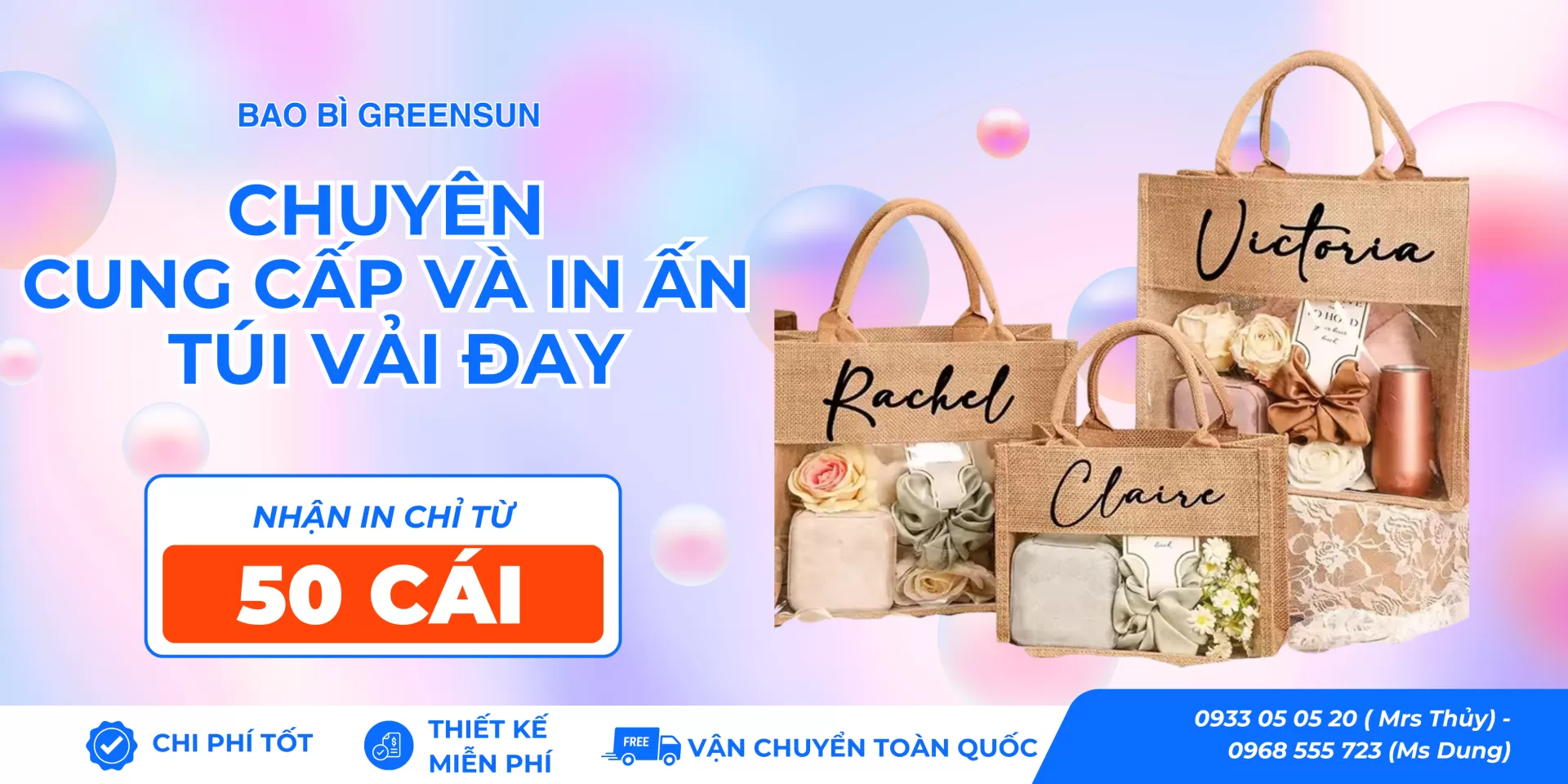 túi vải đay greensun