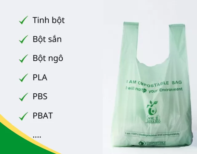 t&uacute;i l&agrave;m từ bột bắp