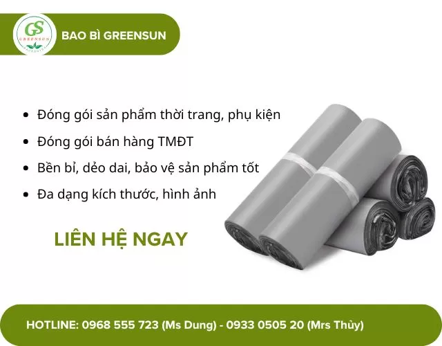 túi tự phân hủy đựng hàng