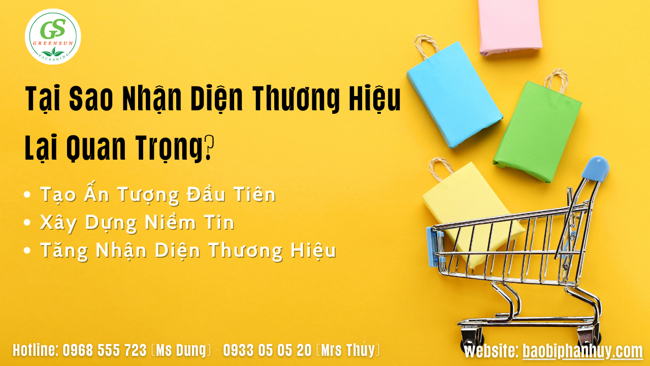 bao b&igrave; nhận diện thương hiệu gi&uacute;p tăng doanh thu