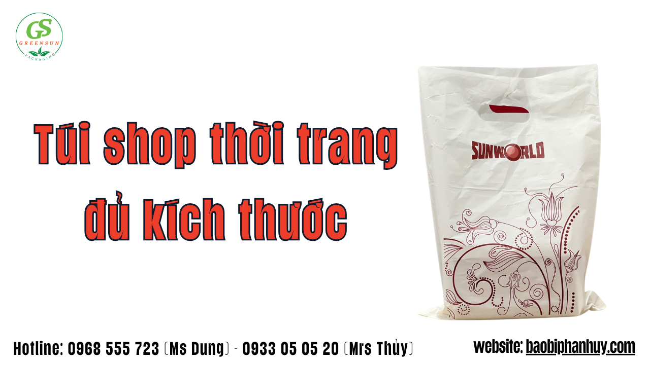 Túi PE thời trang giá sỉ
