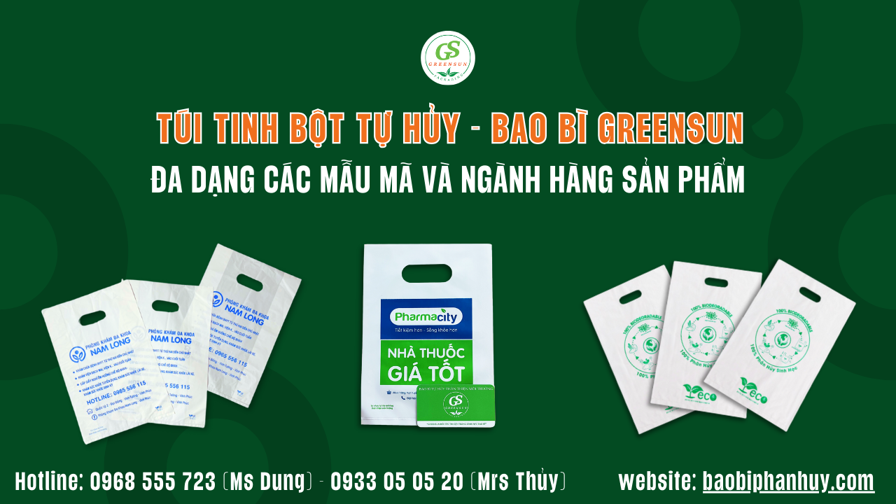 in túi tinh bột sinh học tự hủy đẹp giá rẻ hồ chí minh hà nội