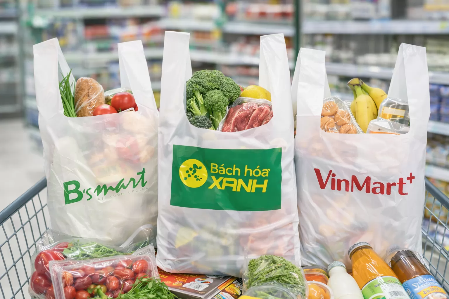 ứng dụng t&uacute;i tự hủy si&ecirc;u thị