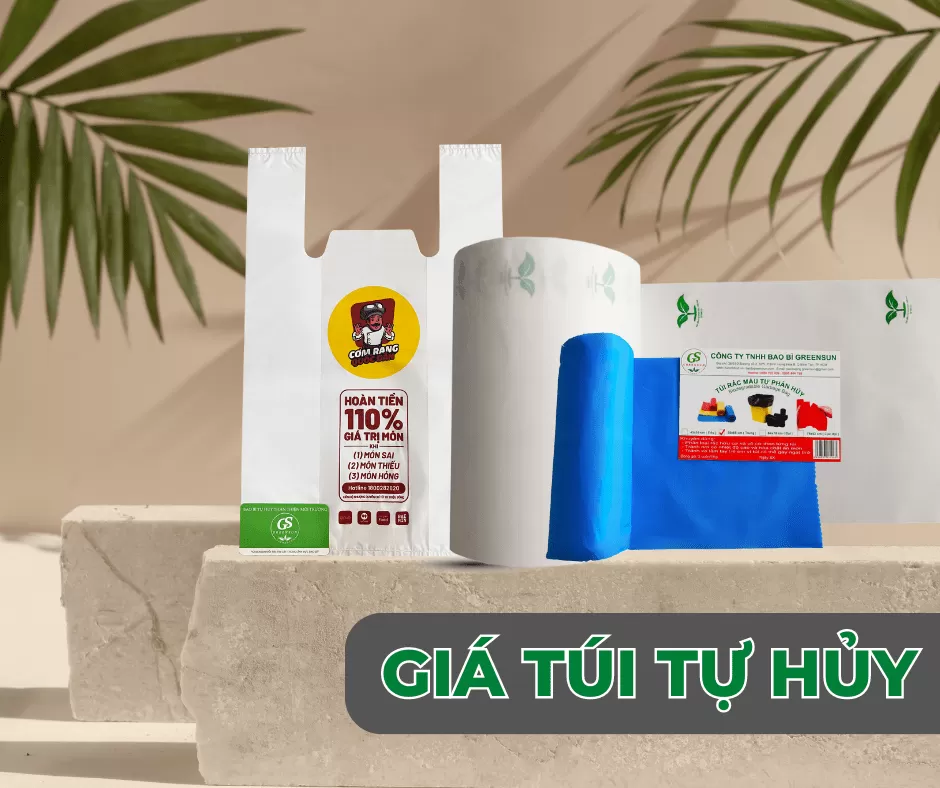 giá túi tự hủy theo từng nhóm chất liệu