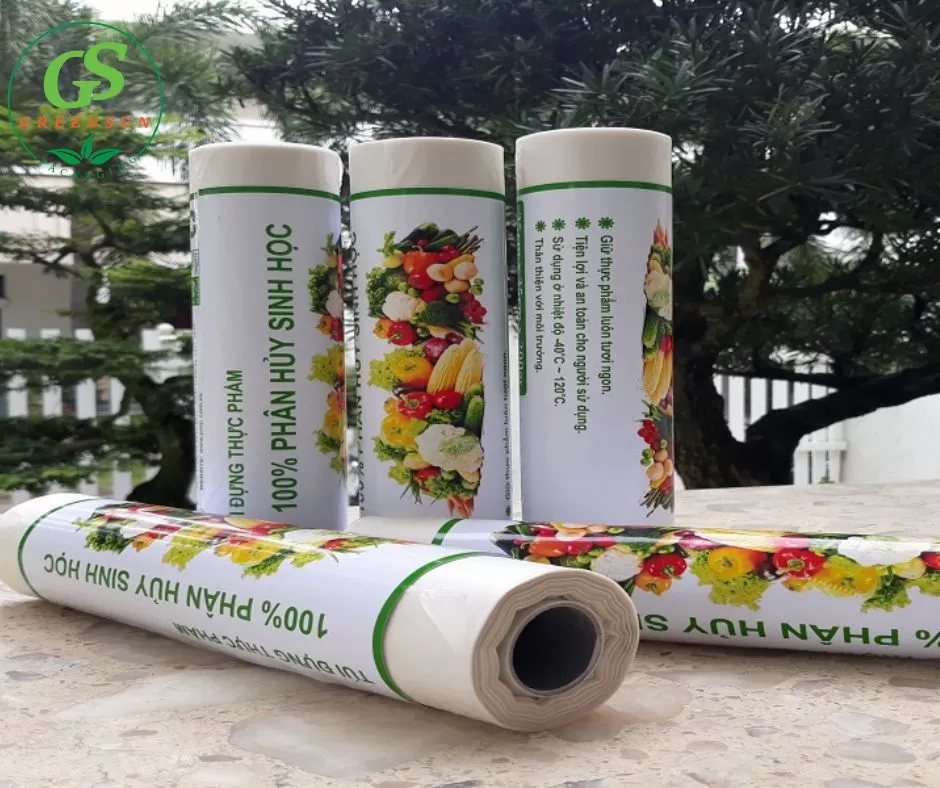 túi đựng thực phẩm tự phân hủy