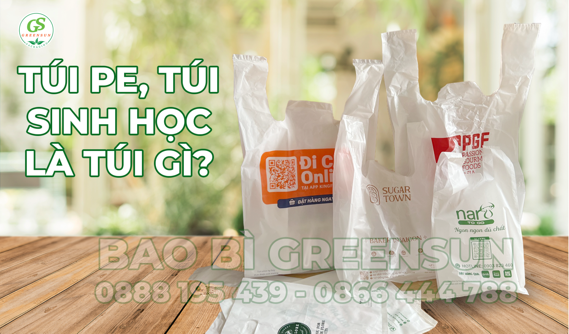 TÚI SINH HỌC, TÚI PE