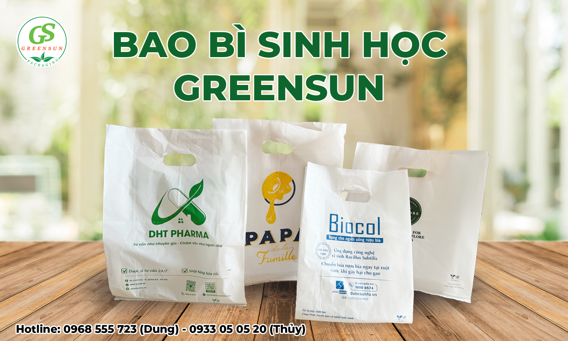 BAO BÌ SINH HỌC GREENSUN