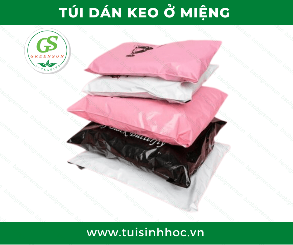 Túi niêm phong tự hủy hoàn toàn thương hiệu Greensun