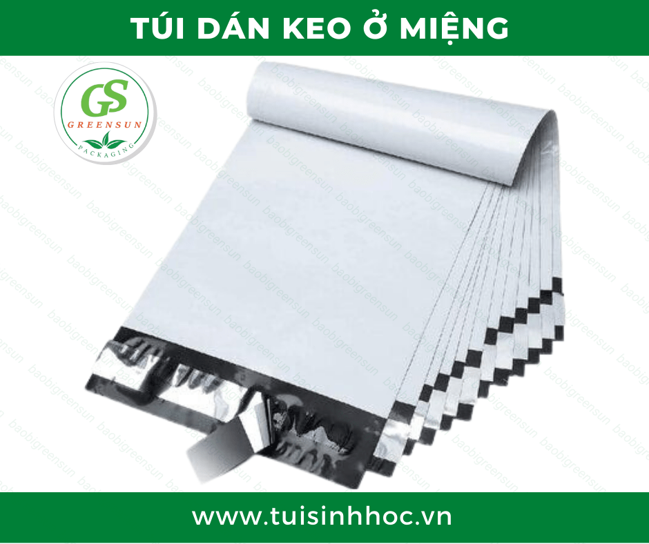 Túi niêm phong tự hủy hoàn toàn thương hiệu Greensun