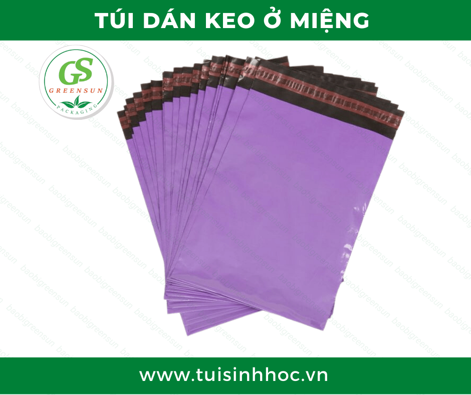 Túi niêm phong tự hủy hoàn toàn thương hiệu Greensun