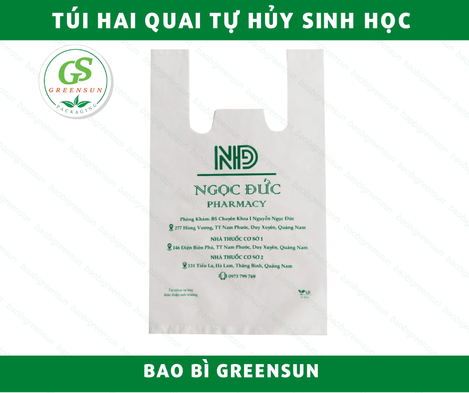 Greensun là nơi sản xuất túi nilon tự hủy sinh học uy tín tại Bình Tân