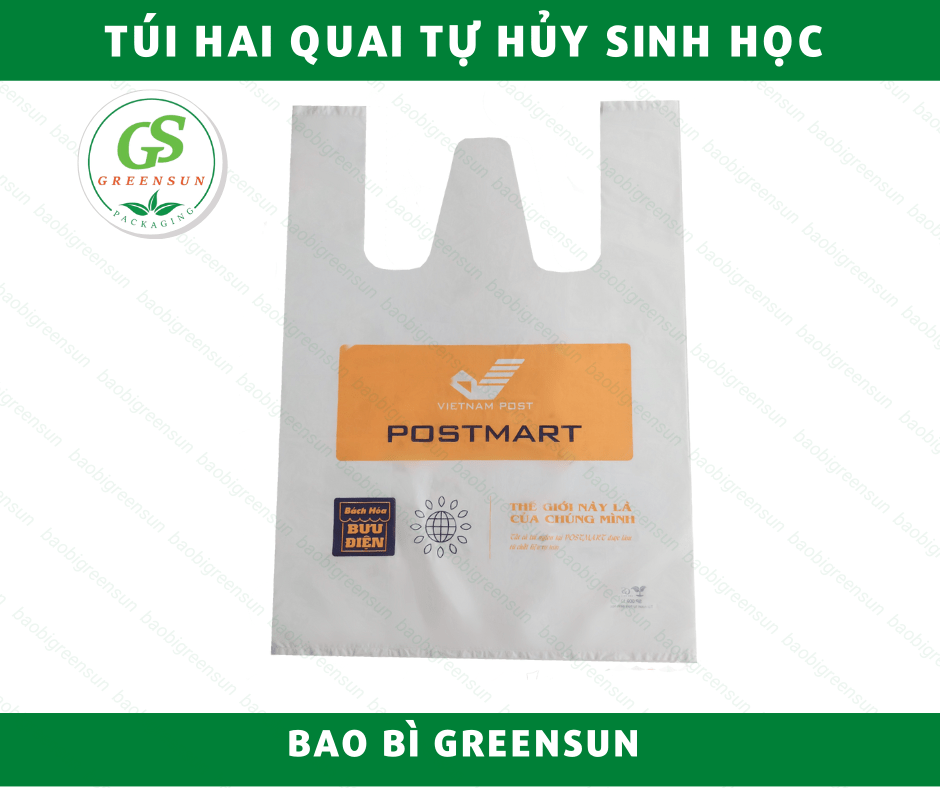 Greensun là nơi sản xuất túi nilon tự hủy sinh học uy tín tại Bình Tân