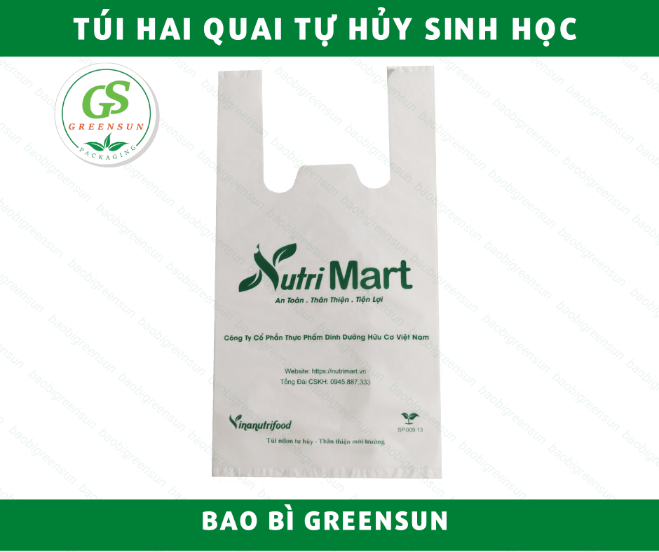 Greensun là nơi sản xuất túi nilon tự hủy sinh học uy tín tại Bình Tân