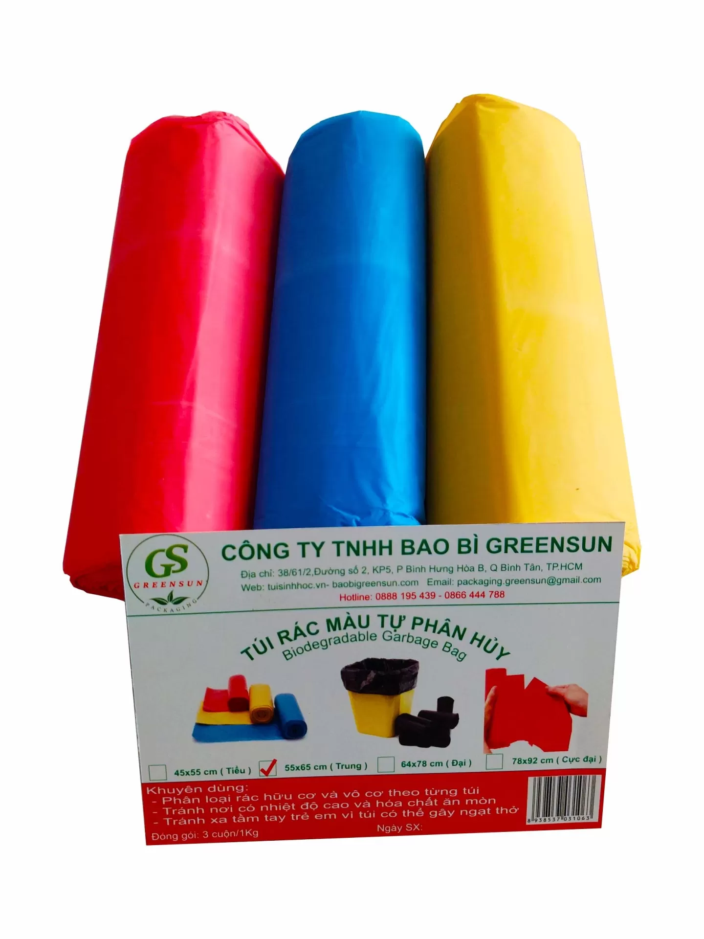 TÚI RÁC TỰ HỦY