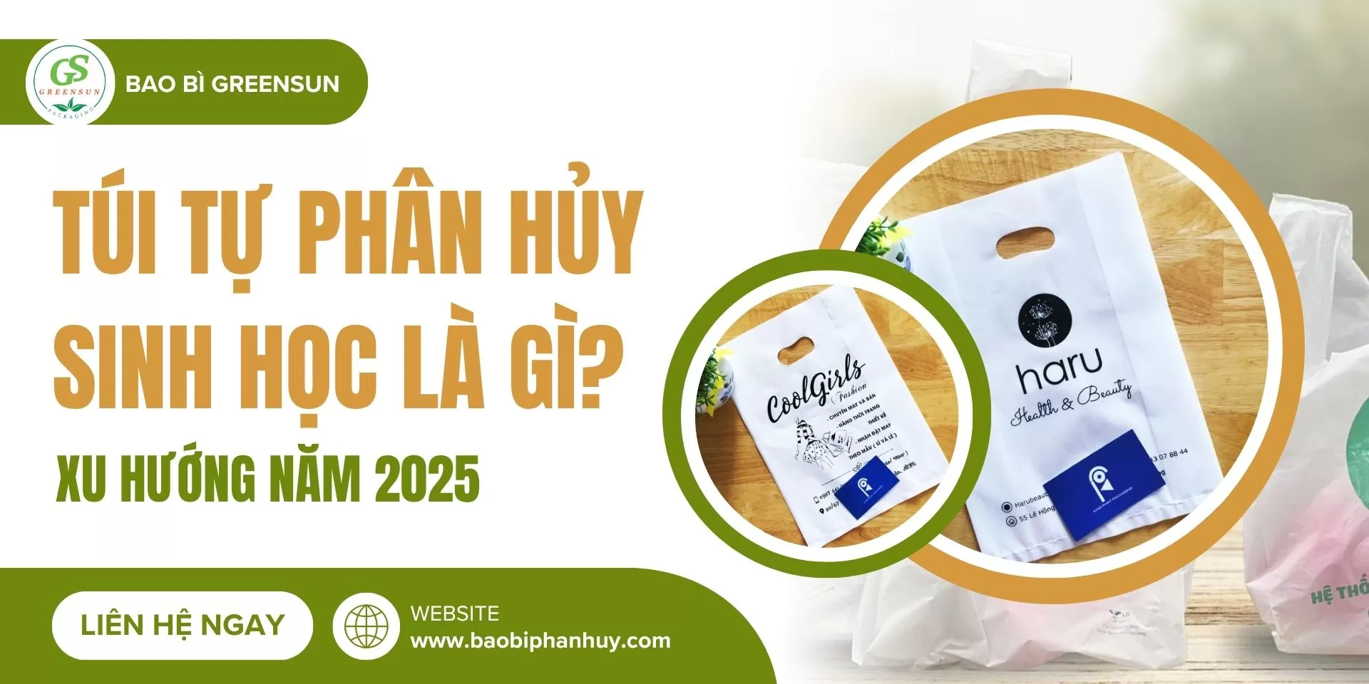 túi tự phân hủy sinh học
