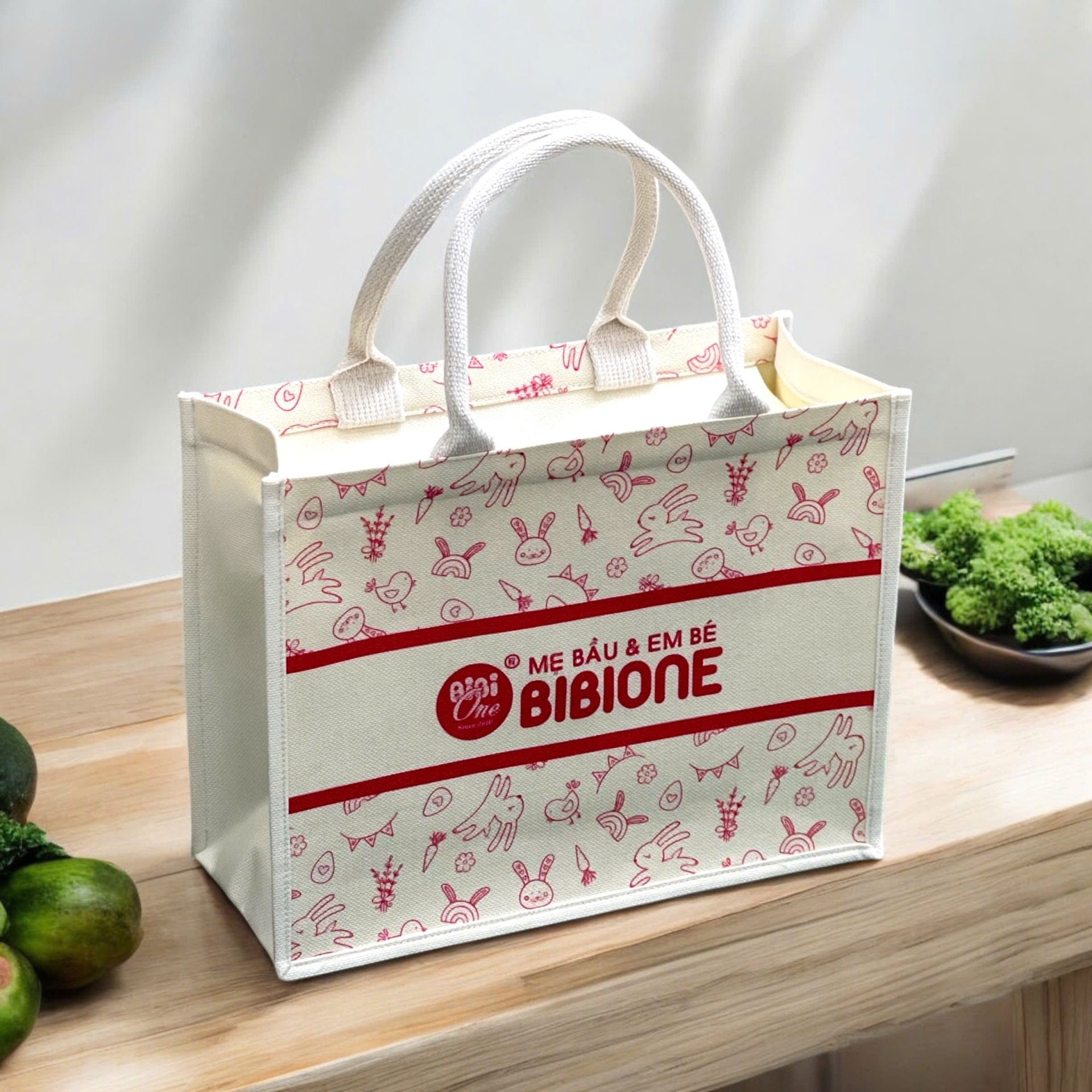 xưởng túi vải đay in lụa giá rẻ 