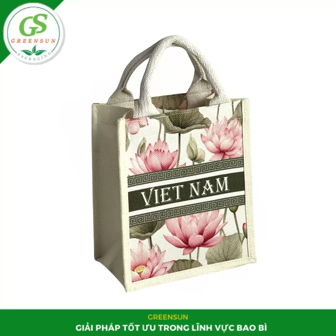 Túi Vải Đay In UV - Công Nghệ In Hiện Đại Từ Công Ty Bao Bì Greensun