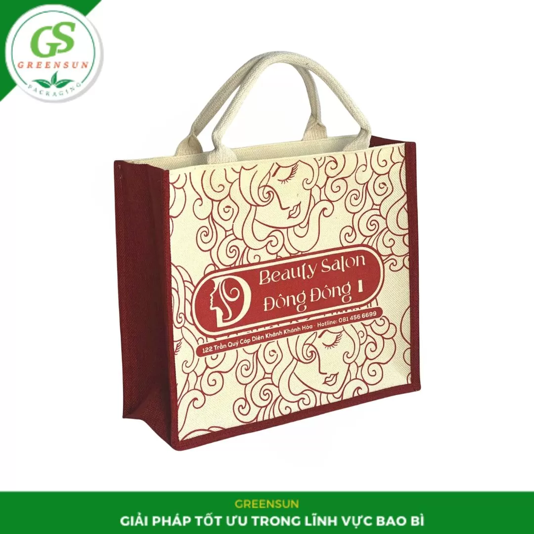 Túi Vải Đay Quà Tặng - Salon, Spa