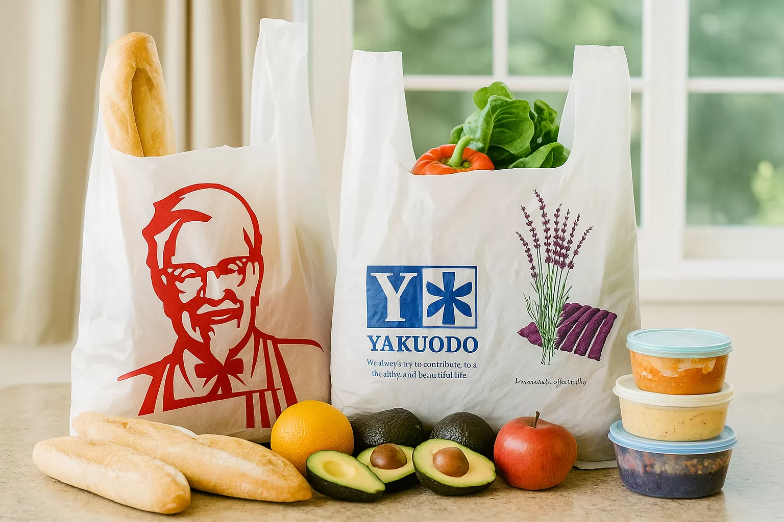 Túi sinh học hai quai bền chắc – lựa chọn xanh, chịu lực tốt và tái sử dụng