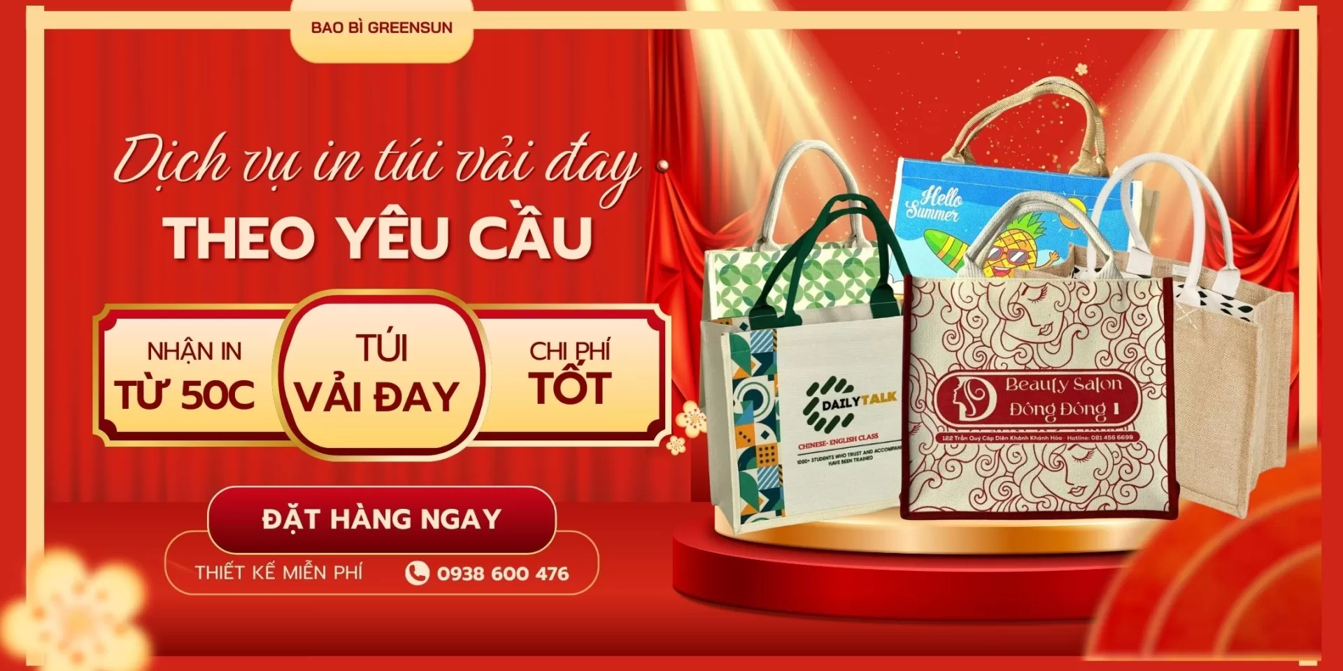 Công Nghệ Được Sử Dụng Để In Ấn Trên Túi Vải Đay