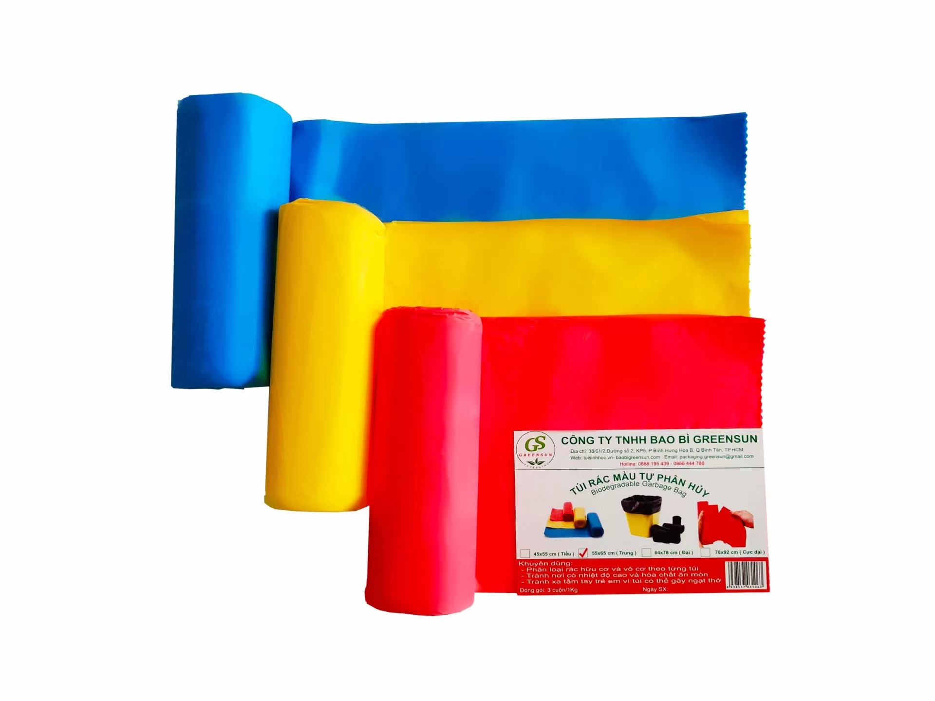 TÚI RÁC TỰ HỦY